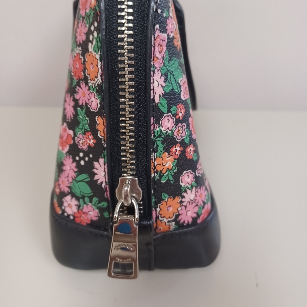 Coach Sierra Satchel In Posey Cluster Floral Print - Picture 5 of 13